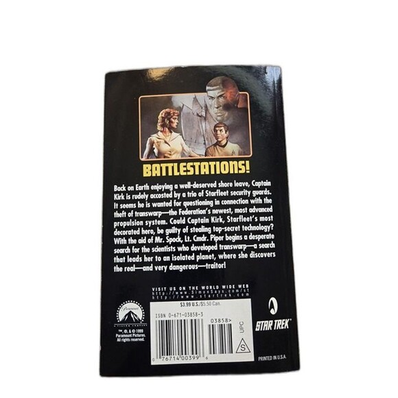 Star Trek Fortunes of War Novel by Diane Carey (Paperback) - Picture 2 of 2